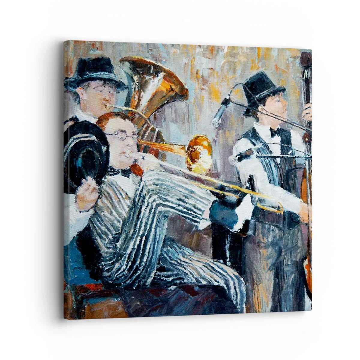 Vászonkép - Az egész jazz - 30x30 cm