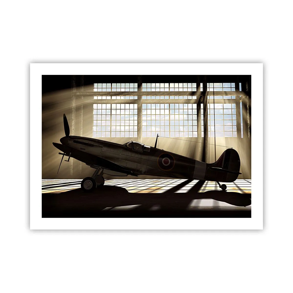 Poszter - Harcos pihenése - 70x50 cm