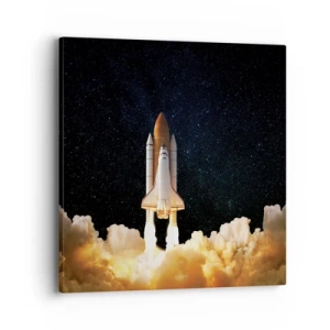 Vászonkép - Ad astra! - 40x40 cm