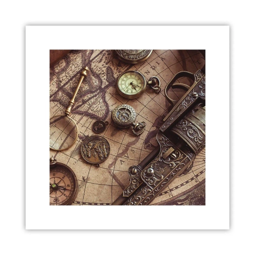 Poszter - Hív a kaland - 30x30 cm