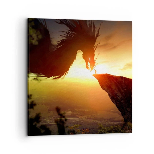 Vászonkép - Sárkányölő - 70x70 cm