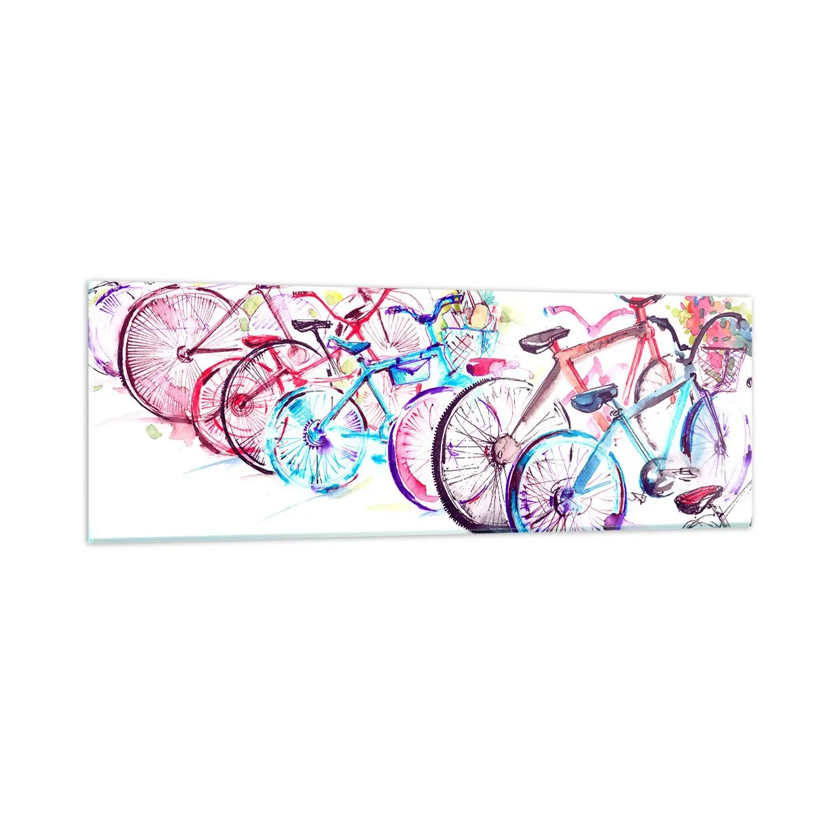Üveg kép - Az Antymoto klub gyűlése - 90x30 cm