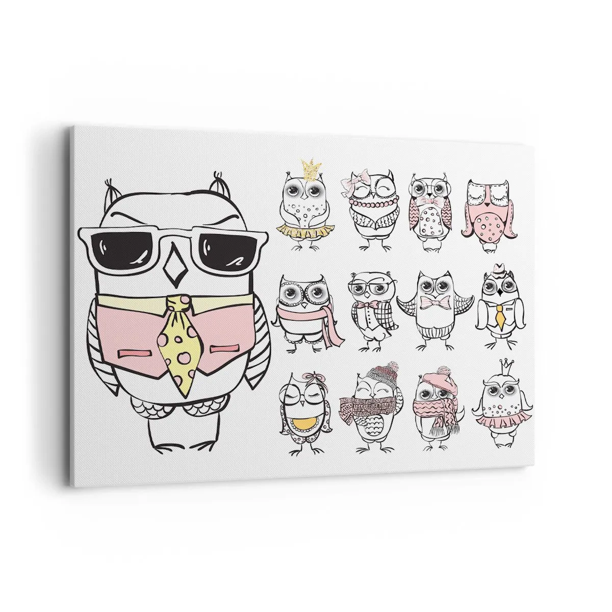 Vászonkép - Annyi lejátszandó szerep - 100x70 cm