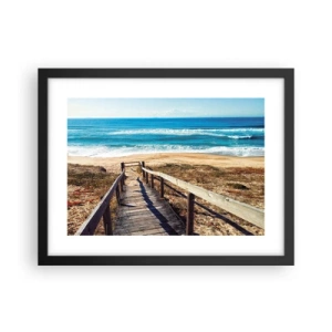 Poszter fehér keretben - Fuss! - 40x30 cm