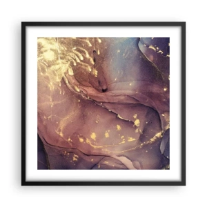 Poszter fehér keretben - Anyag és lélek - 50x50 cm