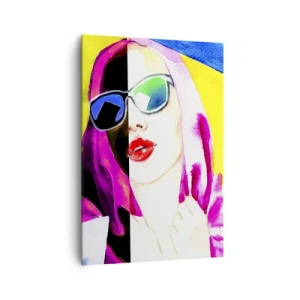 Vászonkép - Nem vagyok fehér és nem vagyok fekete - 70x100 cm