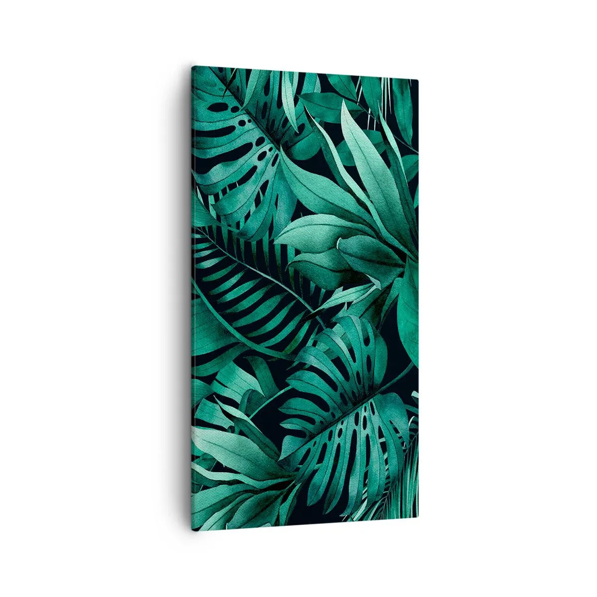 Vászonkép - A trópusi zöld mélysége - 55x100 cm