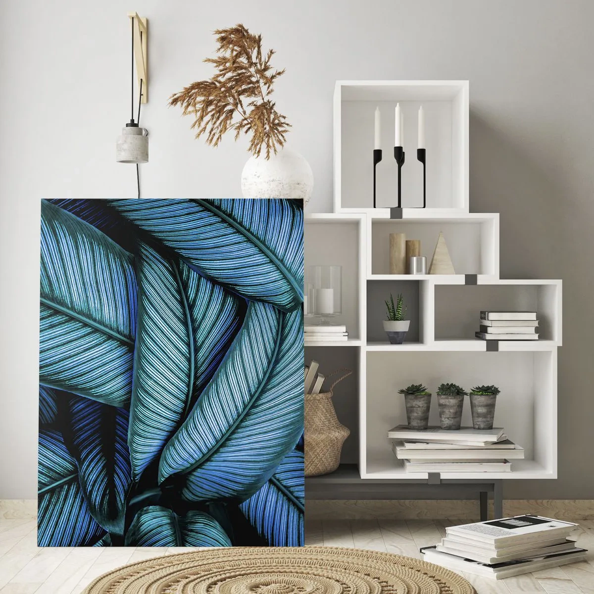 Üveg kép - Életvonalak - 50x70 cm