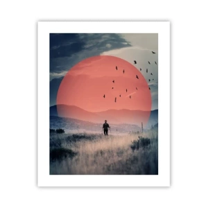 Poszter - Elemében - 40x50 cm