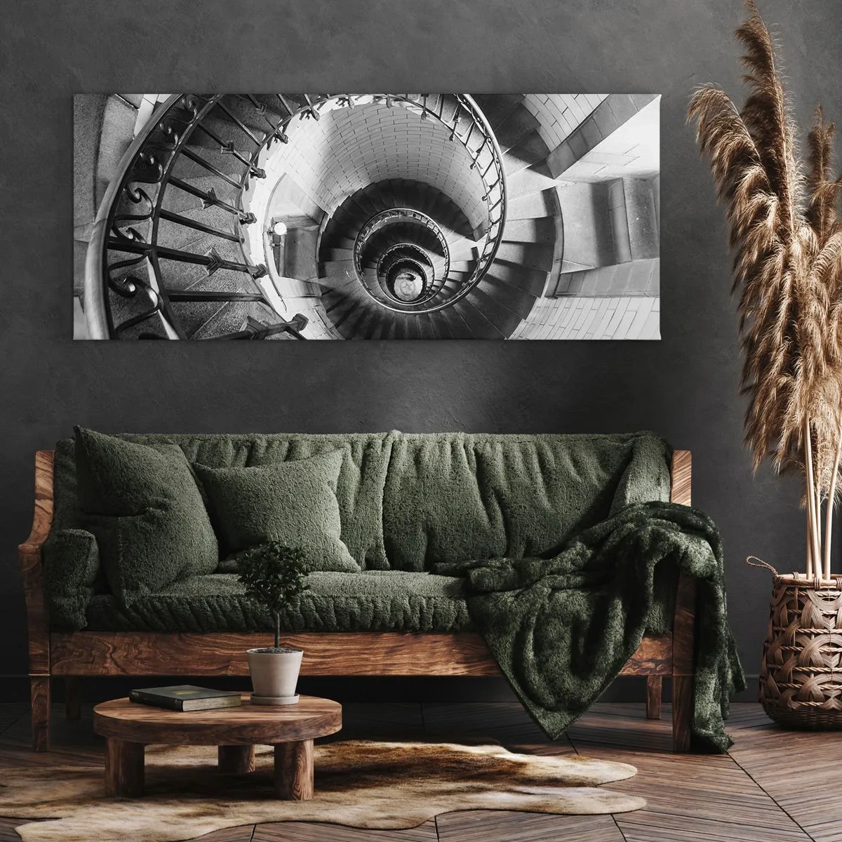 Vászonkép - Feljebb es feljebb - 100x40 cm