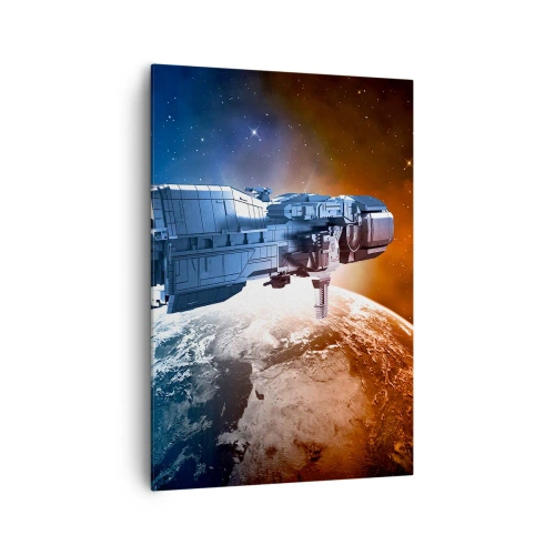 Vászonkép - Óvatos megfigyelő - 70x100 cm