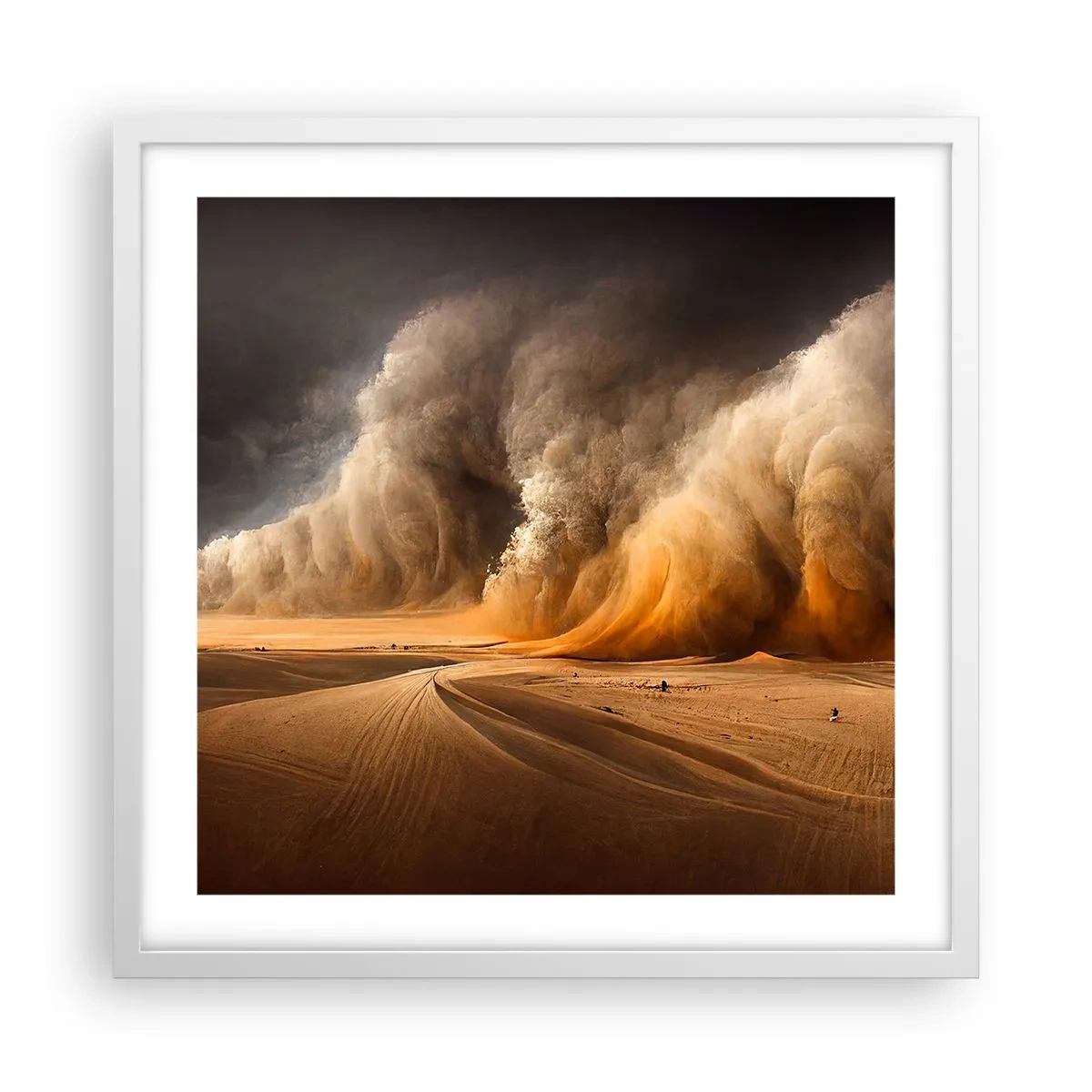 Poszter fekete keretben - A sivatag haragja - 50x50 cm