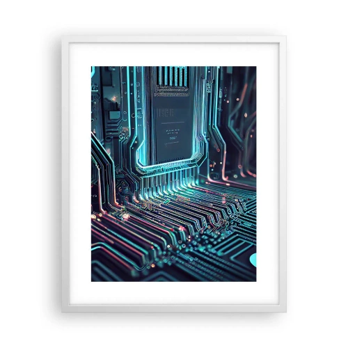 Poszter fekete keretben - Úgy gondolom... - 40x50 cm