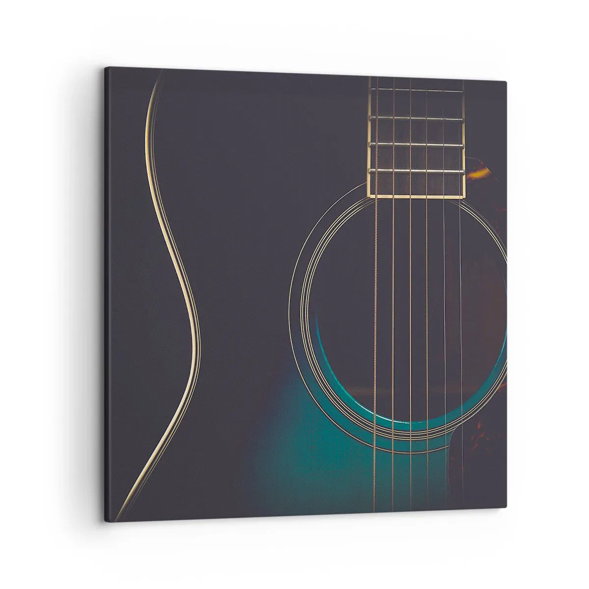 Vászonkép - Egy pillanat, mielőtt megszólal - 50x50 cm