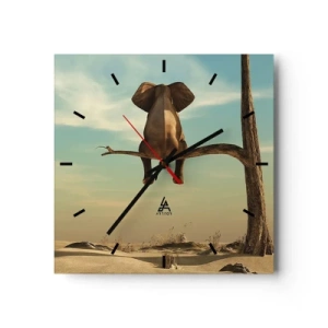 Falióra, Óra - Egy új nézőpont - 30x30 cm