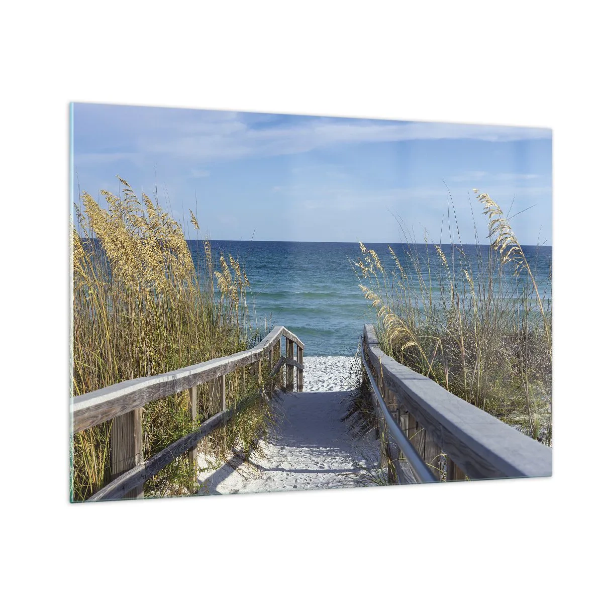 Üveg kép - Napsütésben, szélben - 100x70 cm