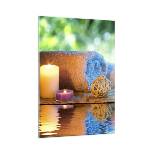 Üveg kép - Idő a testnek - 50x70 cm