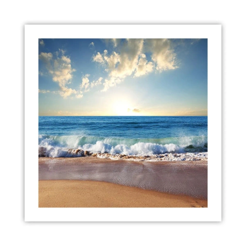 Poszter - Mozgás és nyugalom egyszerre - 50x50 cm