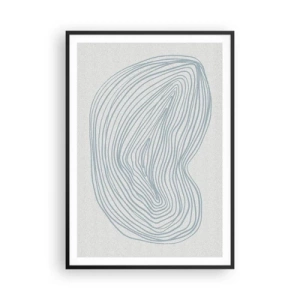 Poszter fehér keretben - Egy csepp mosolya - 70x100 cm