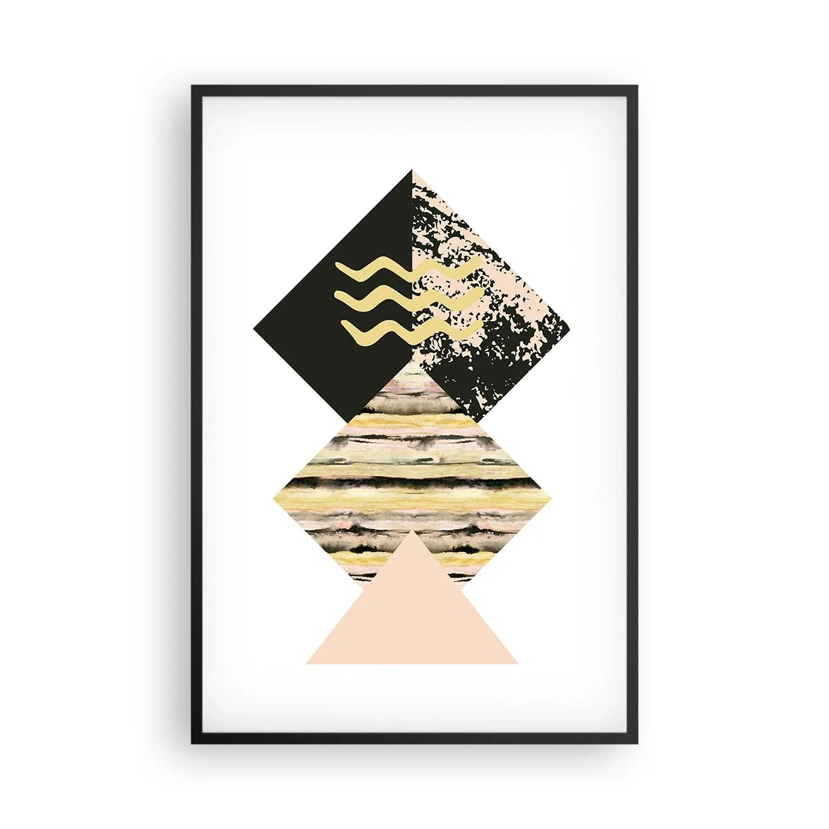 Poszter fehér keretben - Nem olyan egyszerű - 61x91 cm