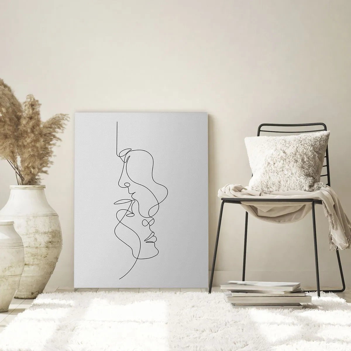 Üveg kép - Gyászos sóvárgás - 50x70 cm