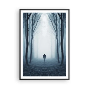 Poszter fehér keretben - És minden egyszerű és világos - 70x100 cm