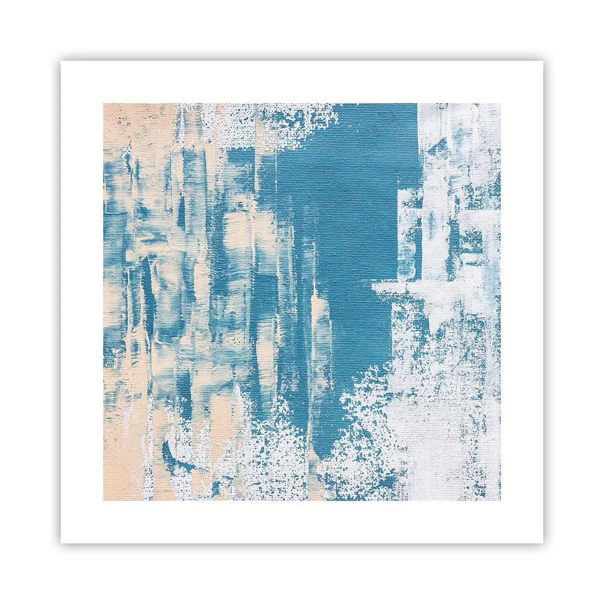 Poszter - Jégcsapon keresztül - 40x40 cm