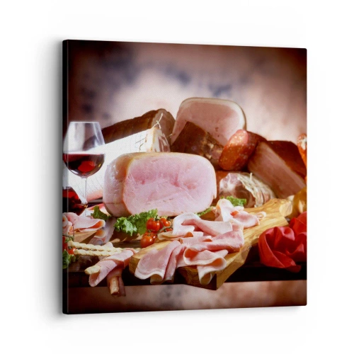 Vászonkép - Kulináris álom kancsóval - 30x30 cm