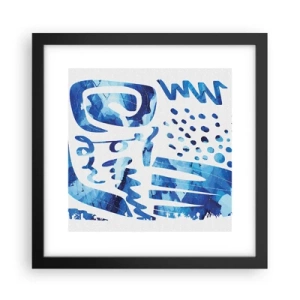 Poszter fehér keretben - Vissza a gyökerekhez - 30x30 cm