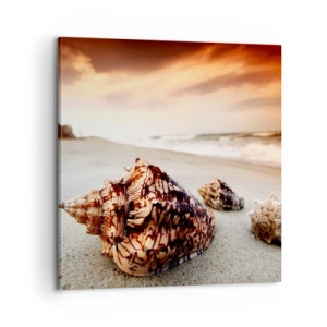 Vászonkép - A hullámok kitaszítottjai - 60x60 cm