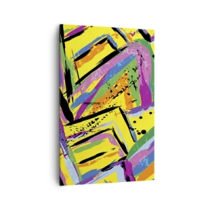 Vászonkép - Az örömében sikít - 80x120 cm