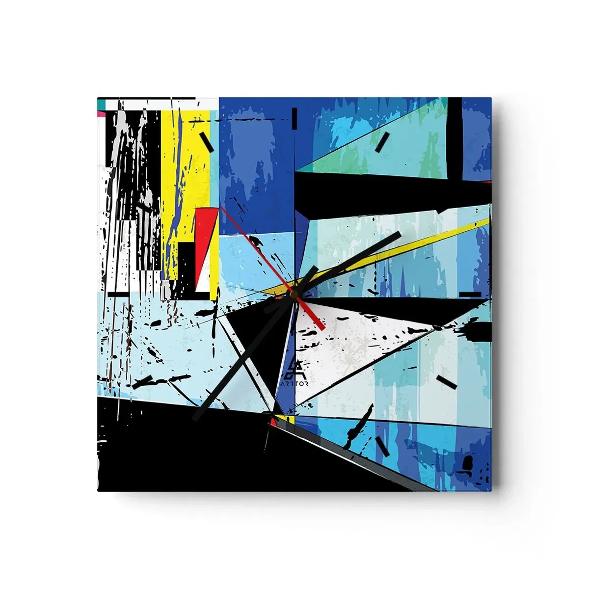 Falióra, Óra - Szögből nézni a világot... - 30x30 cm