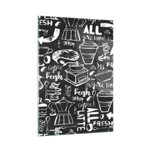 Üveg kép - All you need is… - 50x70 cm