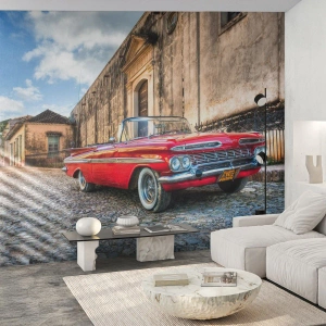 Fotótapéta Premium Canvas - Kubai érzelmek - Autóipari, Autó, Kuba - 300x210 cm