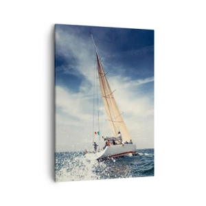 Vászonkép - Nem érnek utol! - 50x70 cm