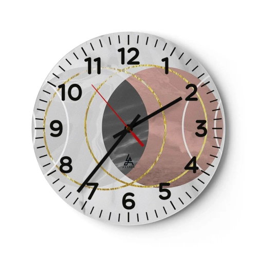 Falióra, Óra - A szférák zenéje - 30x30 cm