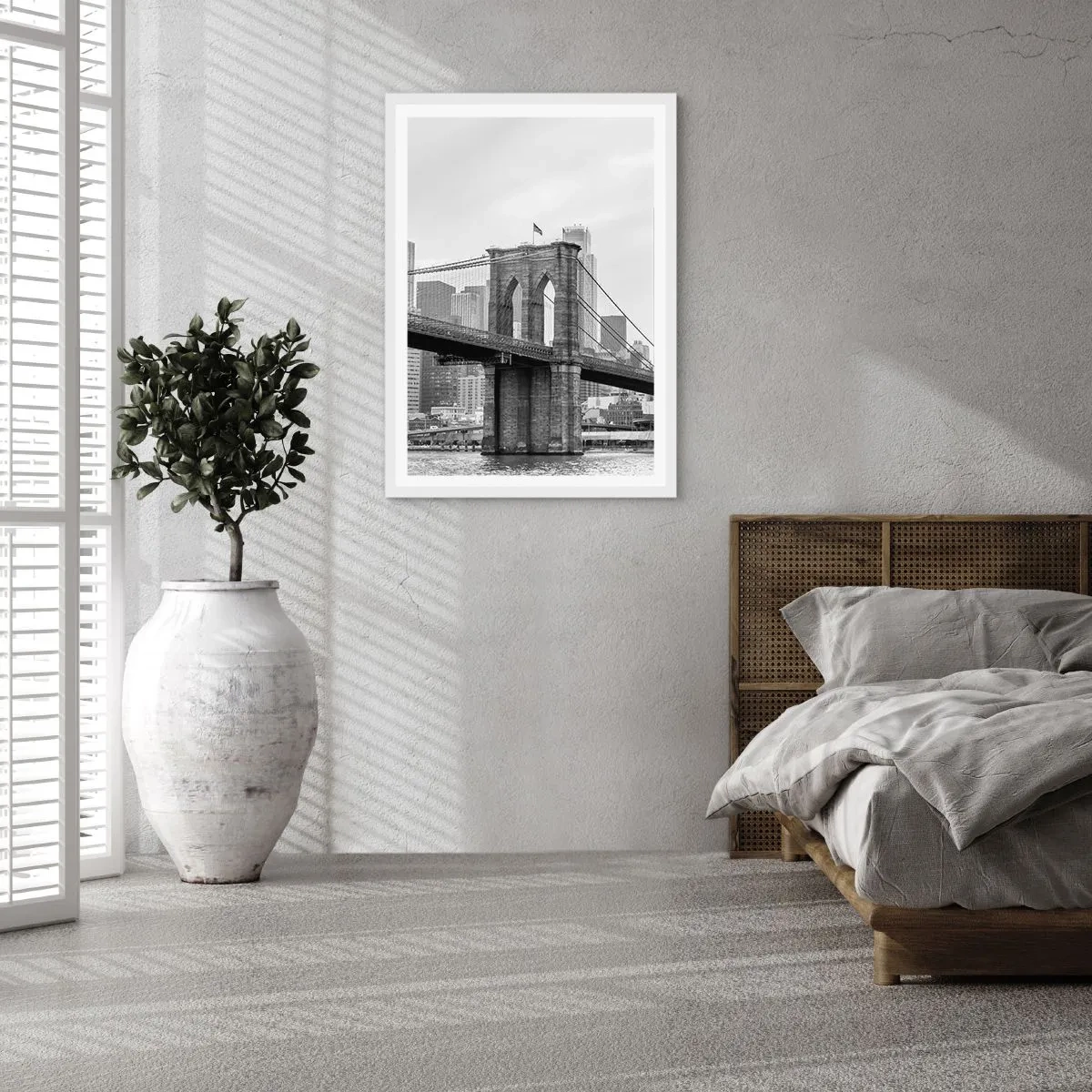 Poszter fekete keretben - New York-i hangulat - 61x91 cm