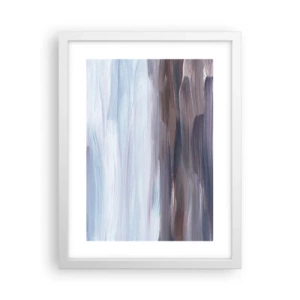 Poszter fekete keretben - Elemek: víz - 30x40 cm