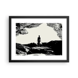 Poszter fehér keretben - Egy új pillantás - 40x30 cm