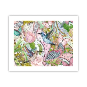 Poszter - Szőlőbe gabalyodva - 50x40 cm