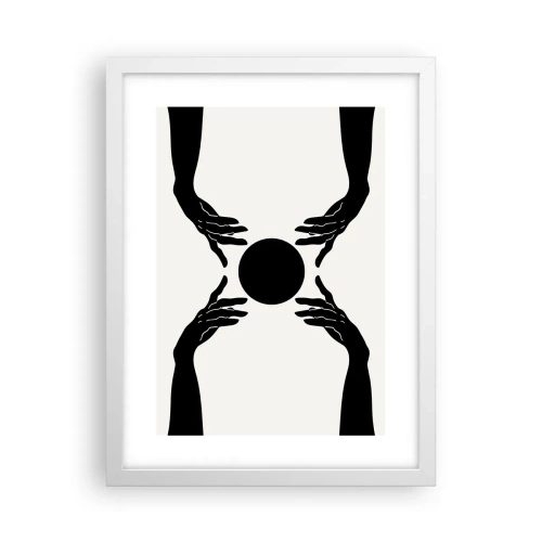 Poszter fekete keretben - Egy titkos jel - 30x40 cm