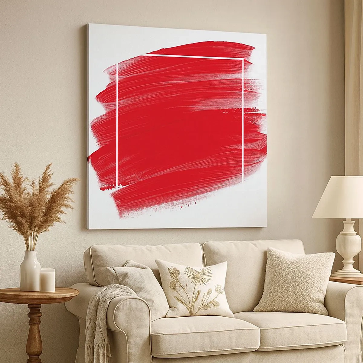 Vászonkép - A kereten kívül - 30x30 cm