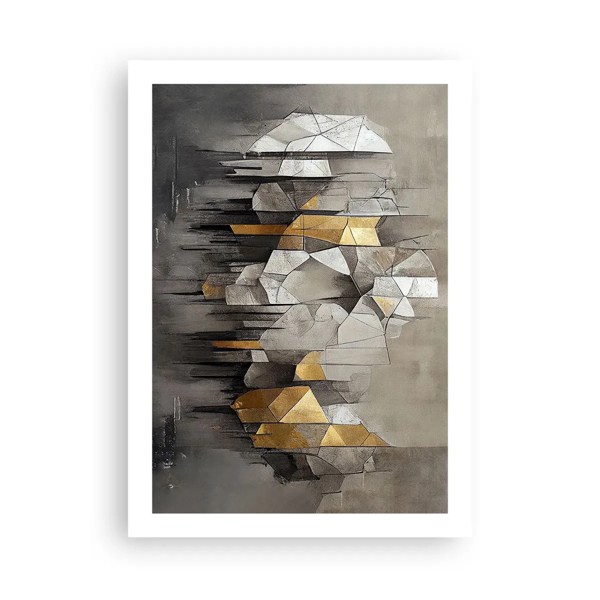 Poszter - Kompozíció jégből és fényből - 50x70 cm