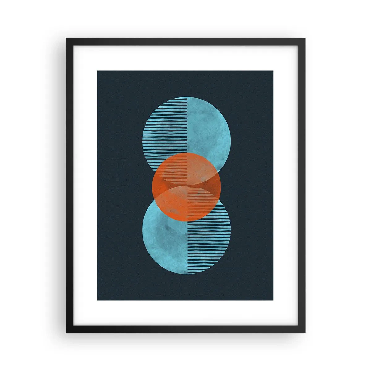 Poszter fehér keretben - Szimmetrikus kompozíció - 40x50 cm