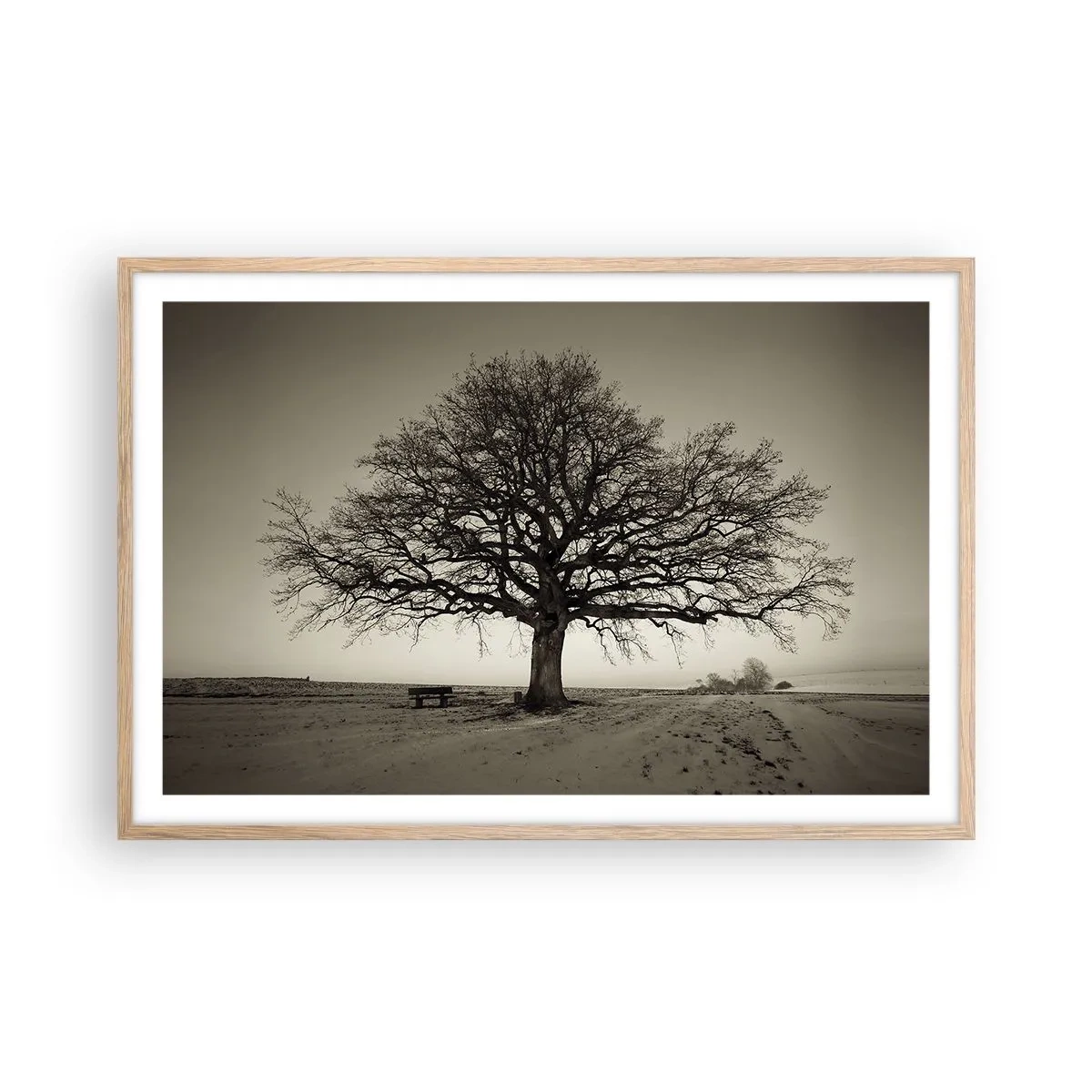 Poszter világos tölgy keretben - Innen az örökkévalóságig - 91x61 cm