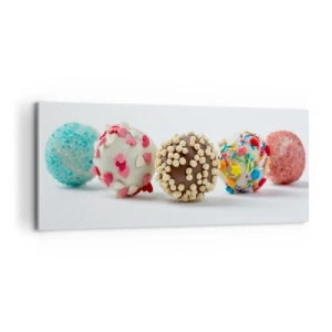 Vászonkép - Az élet édes lehet - 100x40 cm