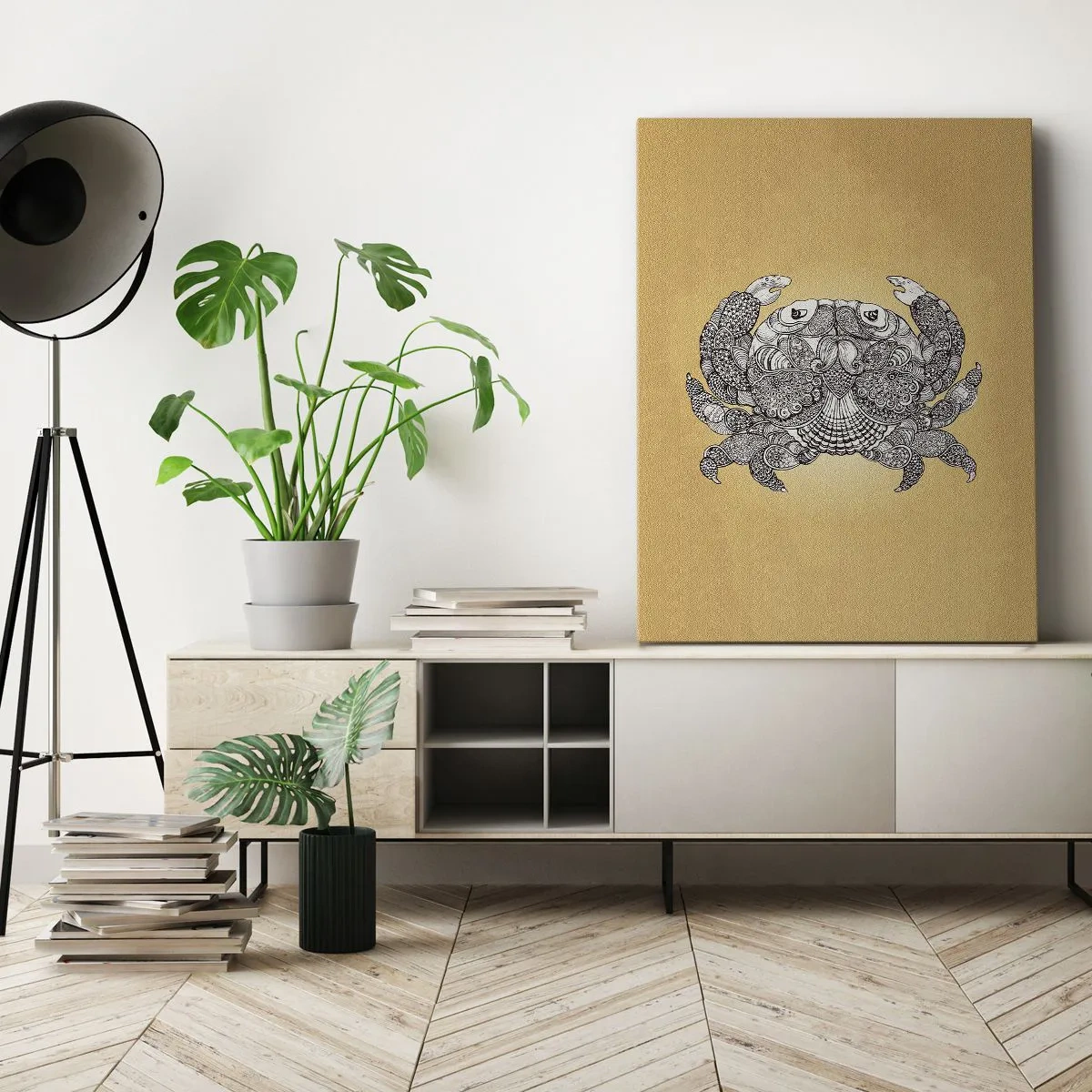 Vászonkép - Rák úr történetei - 50x70 cm