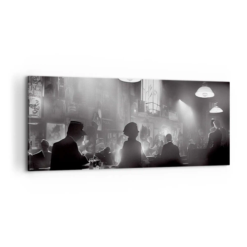 Vászonkép - Jazzes hangulatban - 100x40 cm