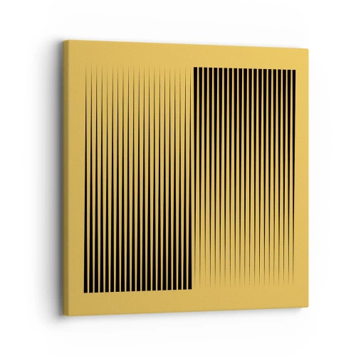 Vászonkép - Az ellentétek négyzete - 30x30 cm