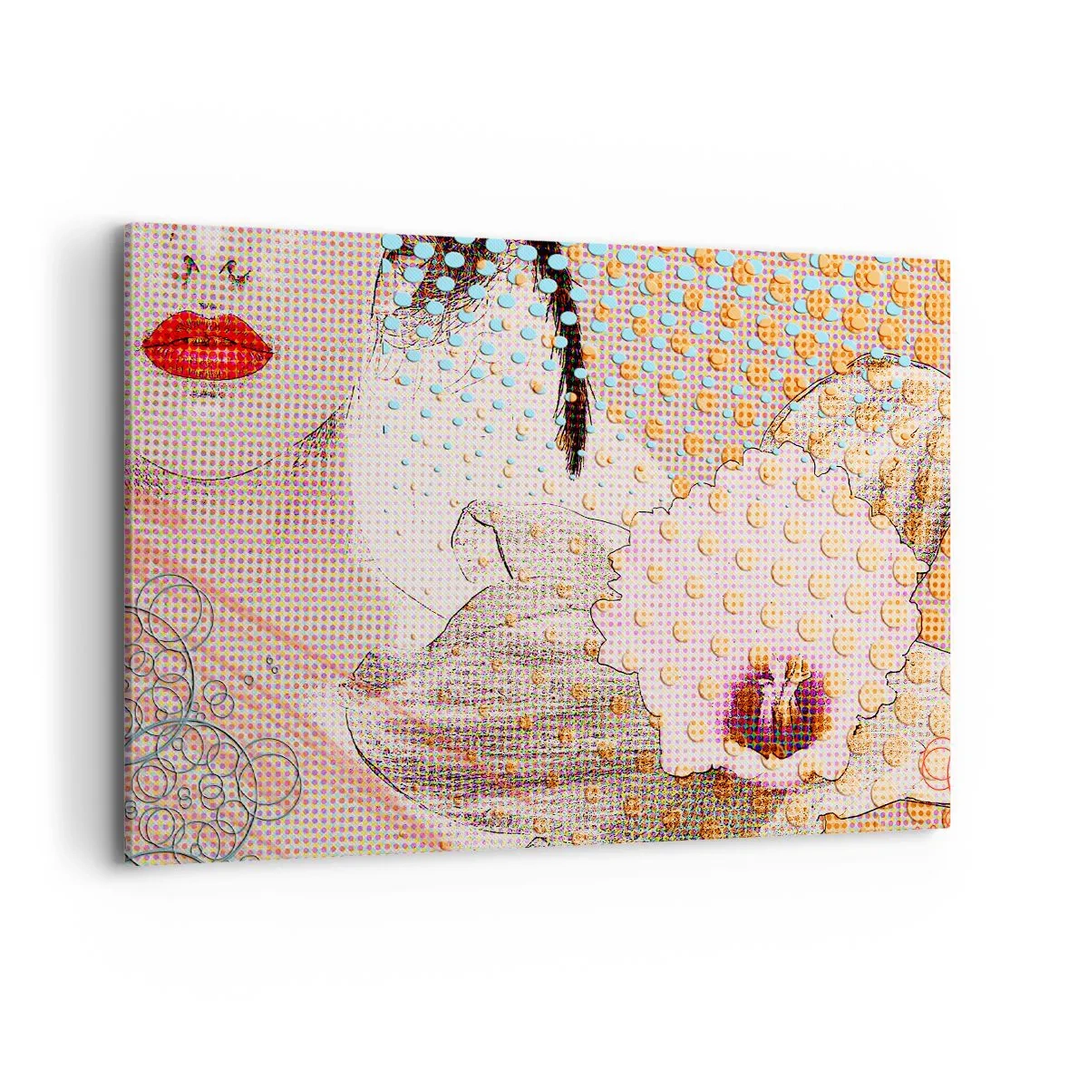 Vászonkép - Képregényes heroin - 100x70 cm